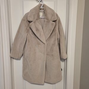 H&M Cream Teddy Jacket